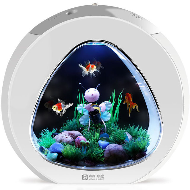 Desktop Ecosystem Terrarium Sphere — self-sustaining glass terrarium with live moss
