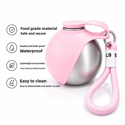 Portable Pet Water Bottle and Bowl