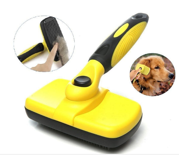 Self-Cleaning Pet Hair Brush