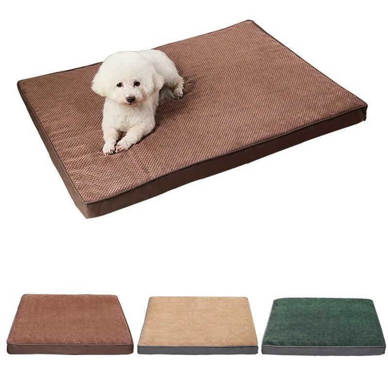 Cloud Soft Orthopedic Pet Bed — memory foam dog bed with calming bolster and waterproof base