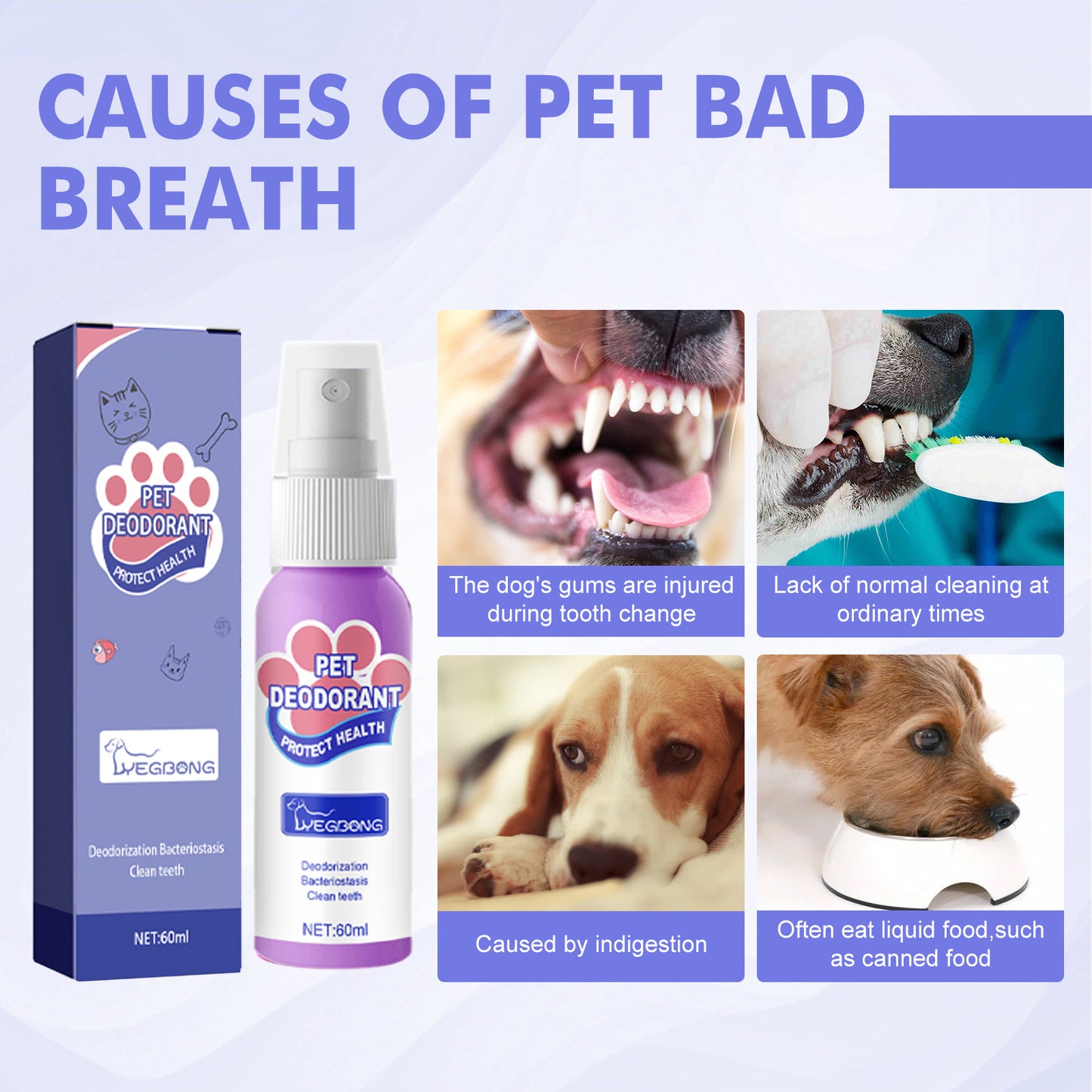 Pet Oral Fresh Breath Spray