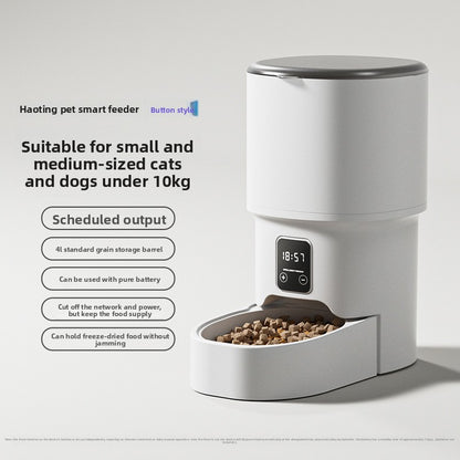 Automatic Smart Pet Feeder with WiFi Camera