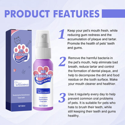 Pet Oral Fresh Breath Spray