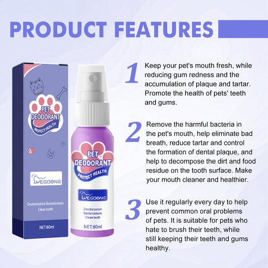 Pet Oral Fresh Breath Spray