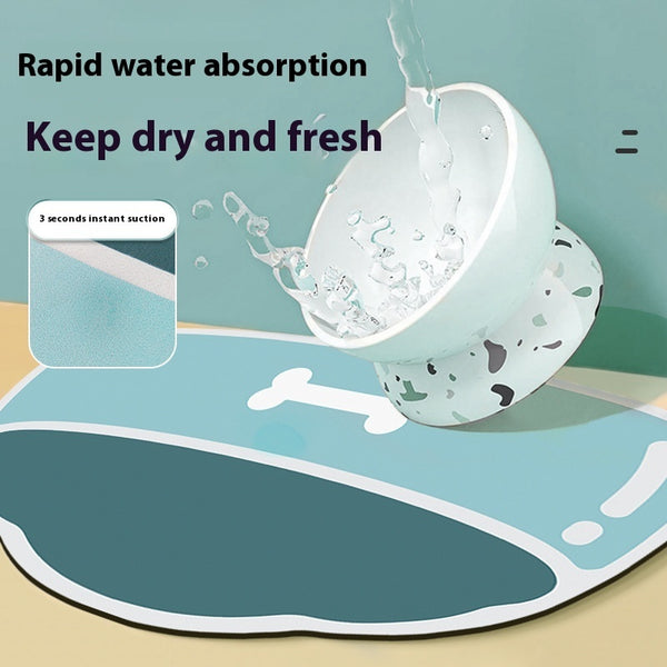 Non-Slip Splash-Proof Pet Feeding Mat