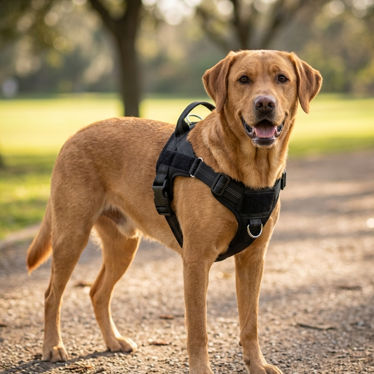 Easy-Fit No-Pull Dog Harness — Lightweight Anti-Burst Reflective Vest for Active Breeds