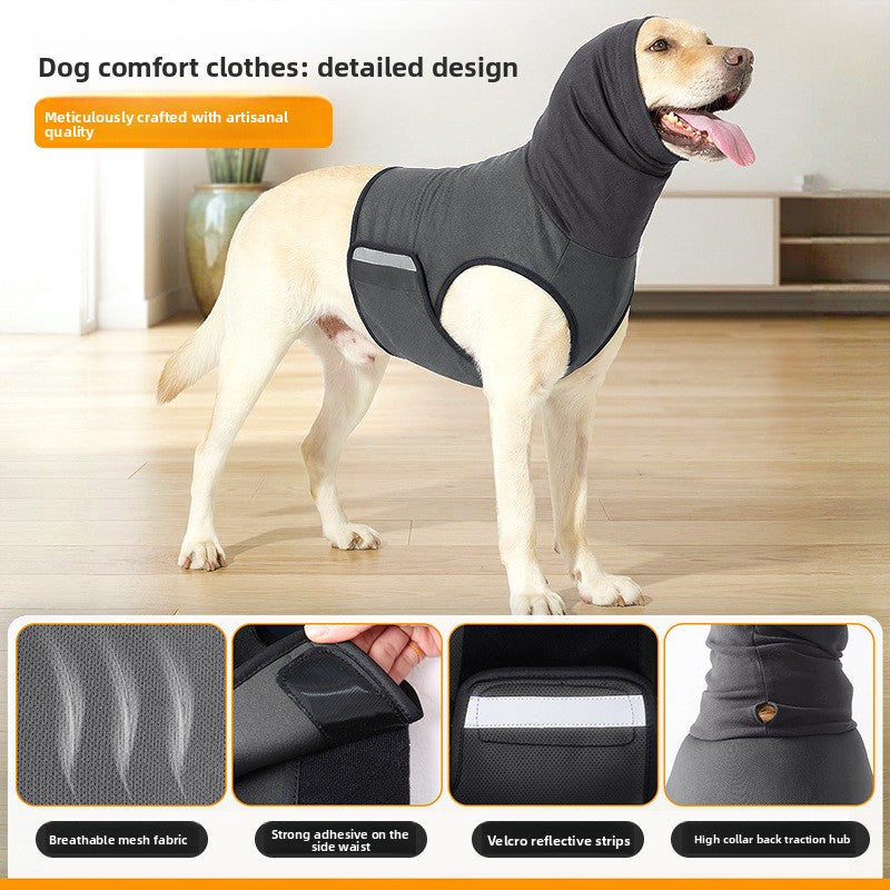 Dog Calming Vest with Headgear