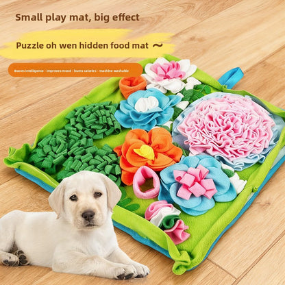 Garden Style Pet Sniffing and Slow-Feeding Mat