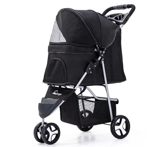 Lightweight 3-Wheel Pet Stroller