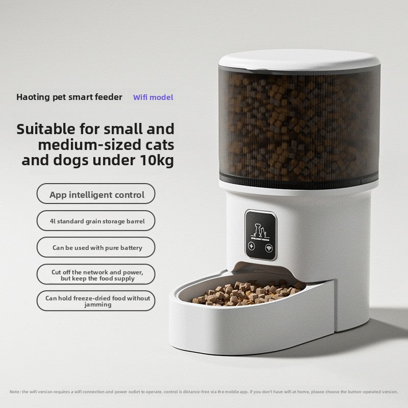 Automatic Smart Pet Feeder with WiFi Camera